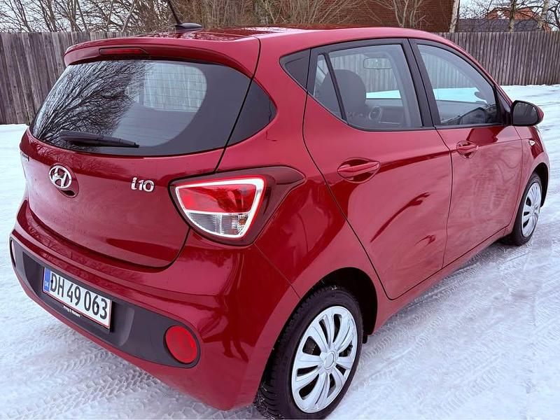 Brugt Hyundai i10 Premium 67 HK (49 kW) 2017 Rød Hatchback