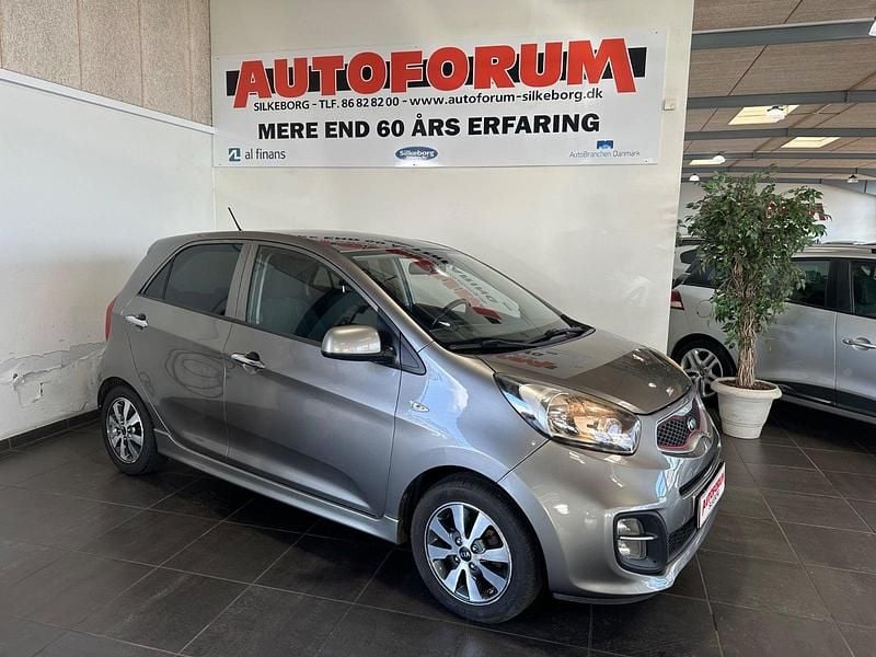 Gråmetal Brugt 2015 Kia Picanto Sport Hatchback | 39.900 kr. (God pris) - Billede 1/4
