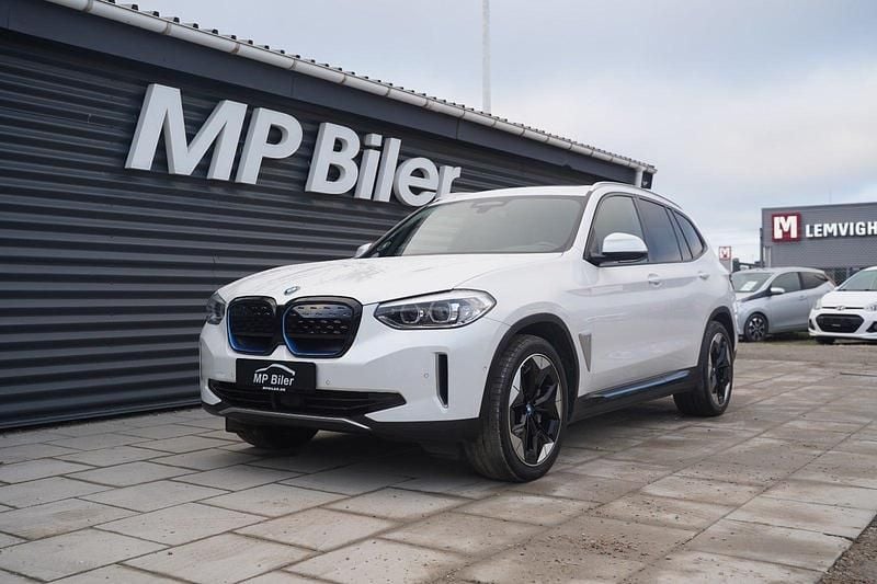 Hvid Brugt 2021 BMW iX3 SUV | 299.700 kr. (God pris) - Billede 1/4