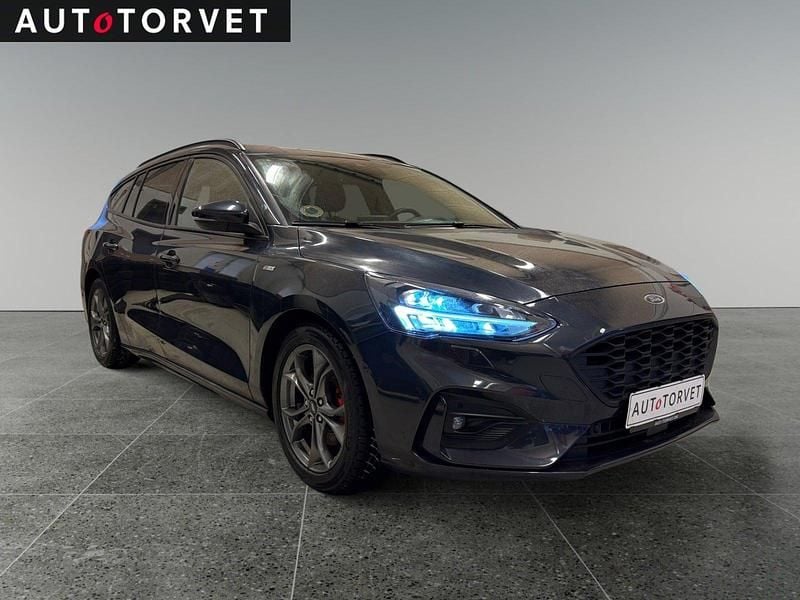 Brugt Ford Focus ST-Line 125 HK (91 kW) 2020 Mørkblåmetal Stationcar