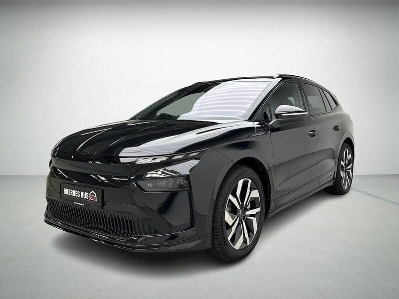Sortmetal Ny 2025 Skoda Enyaq iV SportLine SUV | 389.900 kr. (Fair pris) - Billede 1/4