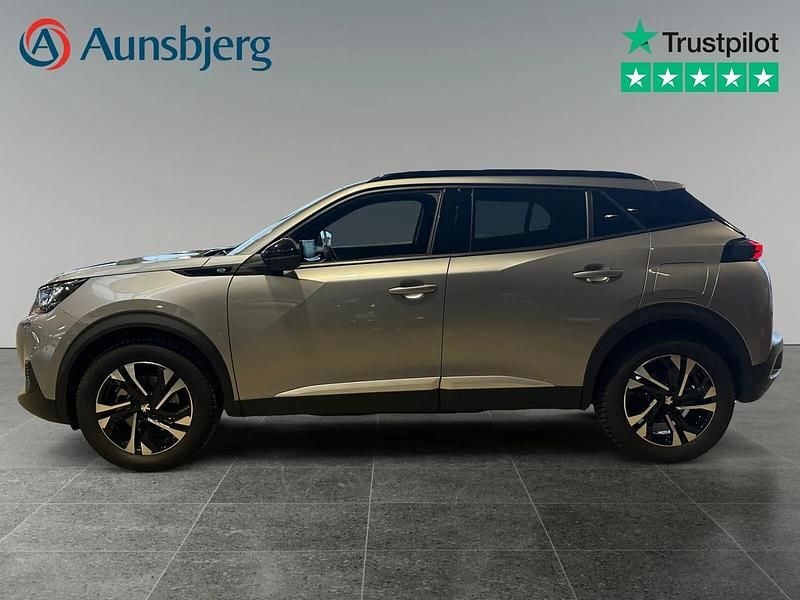 Brugt Peugeot e-2008 Allure 100 kW (136 HK) 2023 Grå metal SUV