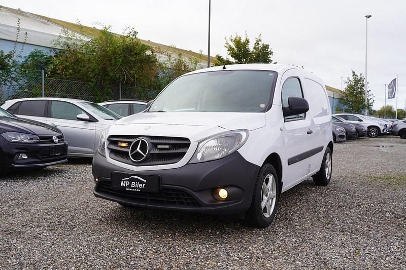 Hvid Brugt 2014 Mercedes Citan 109 Van | 49.900 kr. - Billede 1/4