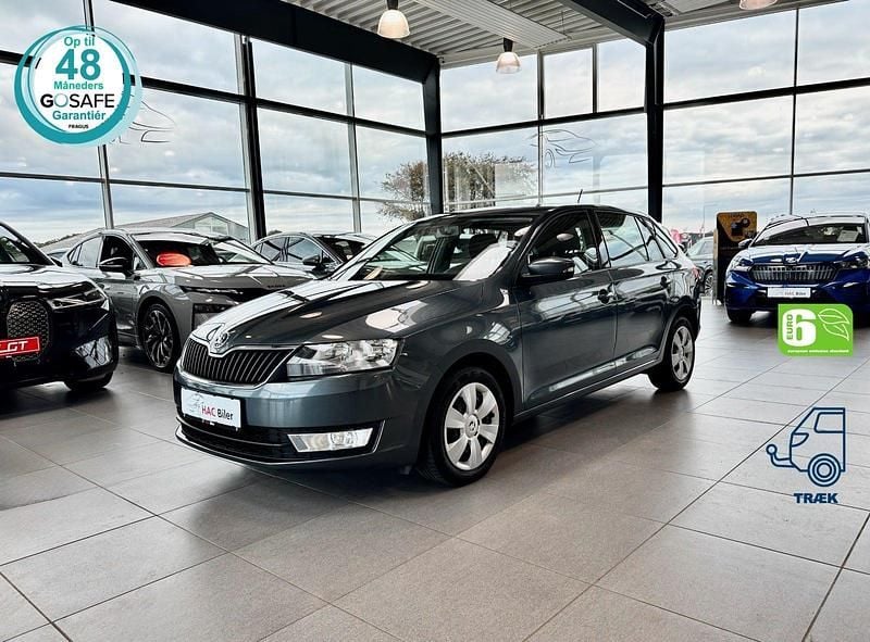 Grå Brugt 2017 Skoda Rapid Style Hatchback | 84.700 kr. (Fair pris) - Billede 1/4