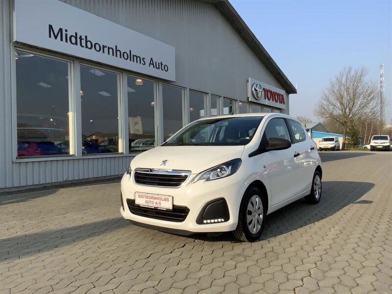 Hvid Brugt 2020 Peugeot 108 Hatchback | 89.900 kr. (Fair pris) - Billede 1/4