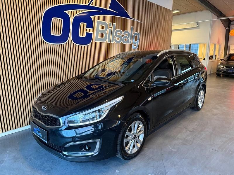 Sort Brugt 2018 Kia Ceed Sportswagon Style Stationcar | 79.900 kr. - Billede 1/4