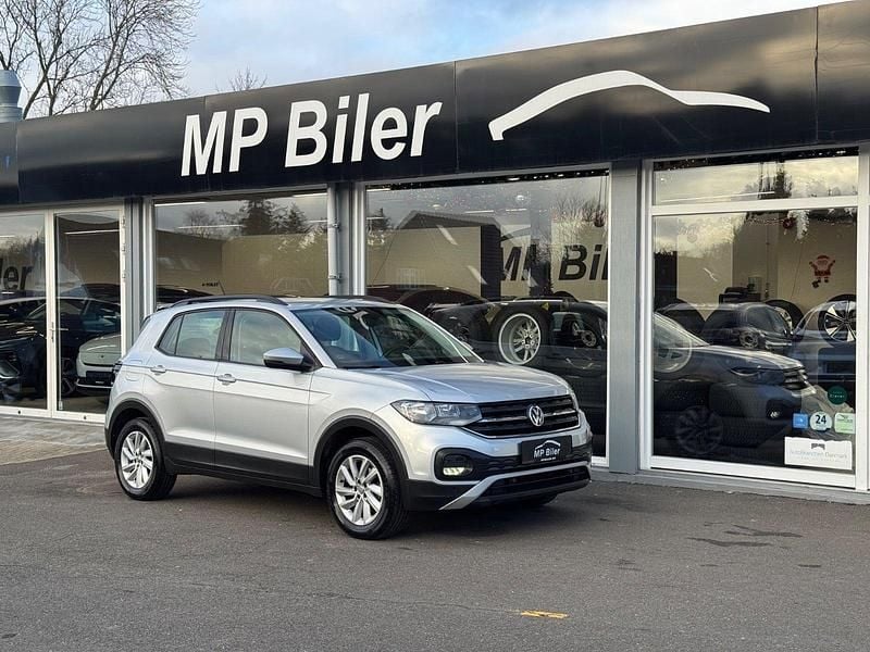 Sølvmetal Brugt 2020 VW T-Cross Style SUV | 184.900 kr. (Fair pris) - Billede 1/4