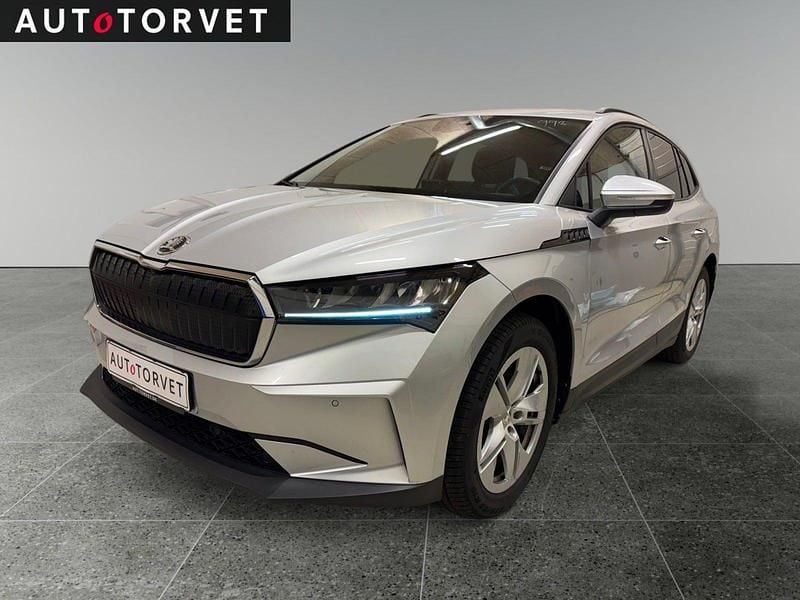 Sølvmetal Brugt 2022 Skoda Enyaq iV SUV | 159.700 kr. (Super pris) - Billede 1/4