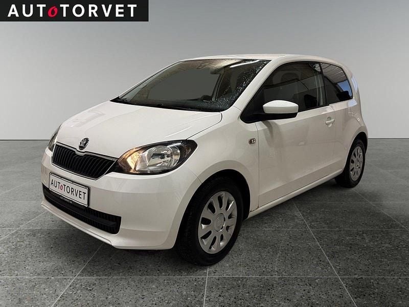 Hvid Brugt 2014 Skoda Citigo Active Hatchback | 39.700 kr. (God pris) - Billede 1/4