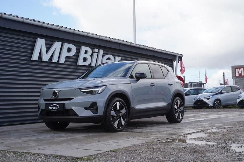 Sølvmetal Brugt 2024 Volvo EX40 Performance SUV | 354.900 kr. (God pris) - Billede 1/4