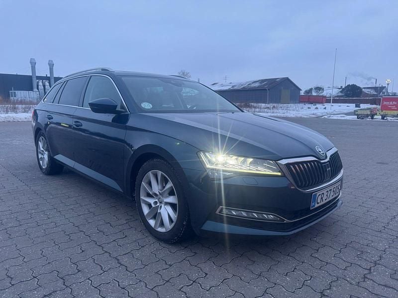 Brugt Skoda Superb Business Line 190 HK (139 kW) 2019 Blåmetal Stationcar