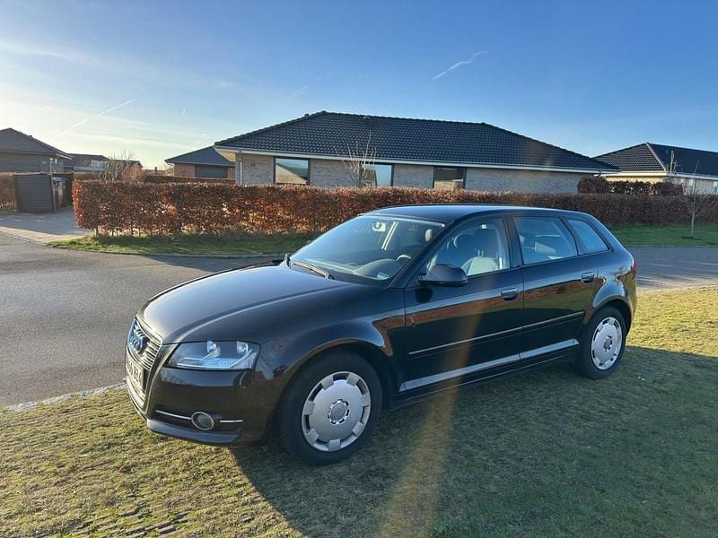 Sort Brugt 2010 Audi A3 Sportback Ambiente Hatchback | 64.900 kr. (God pris) - Billede 1/4