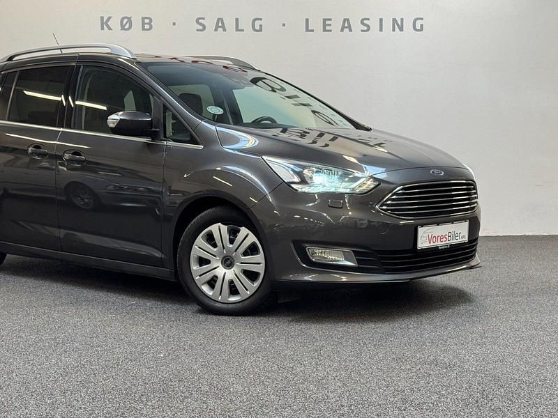 Brugt Ford Grand C-Max Titanium 182 HK (133 kW) 2015 Gråmetal MPV