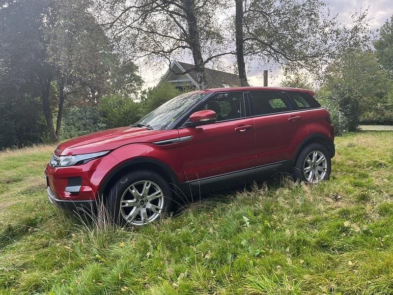 Rød Brugt 2013 Land Rover Range Rover evoque Dynamic SUV | 167.900 kr. - Billede 1/4