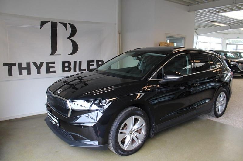 Sortmetal Brugt 2022 Skoda Enyaq iV Suite SUV | 244.900 kr. (Fair pris) - Billede 1/4