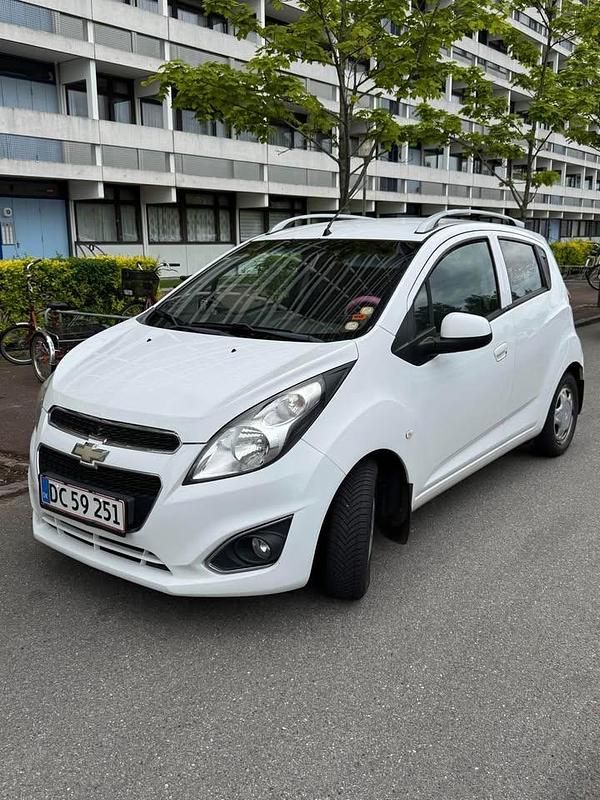 Brugt Chevrolet Spark LT 82 HK (60 kW) 2013 Hvid Hatchback