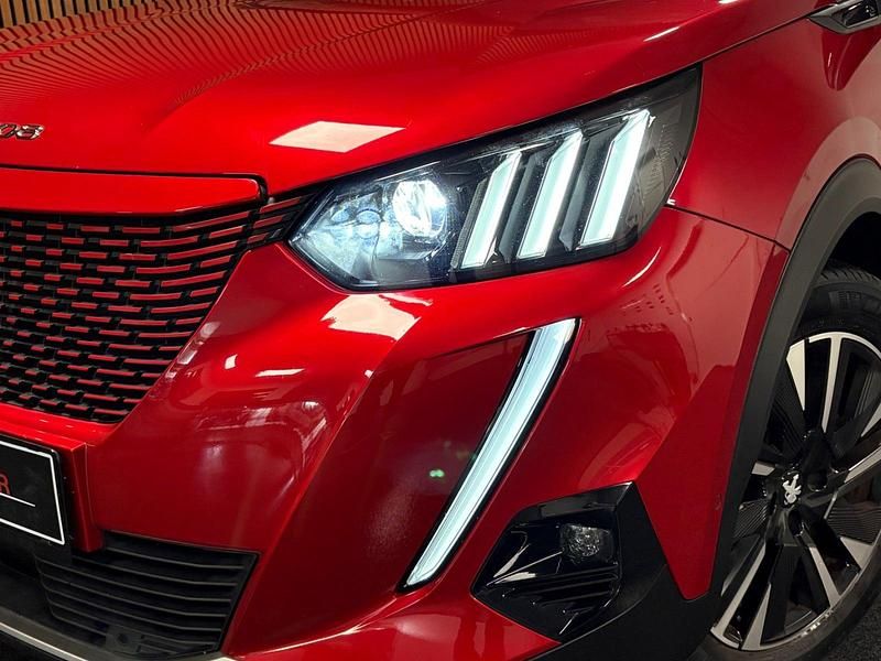 Brugt Peugeot e-2008 GT 100 kW (136 HK) 2020 Rødmetal SUV