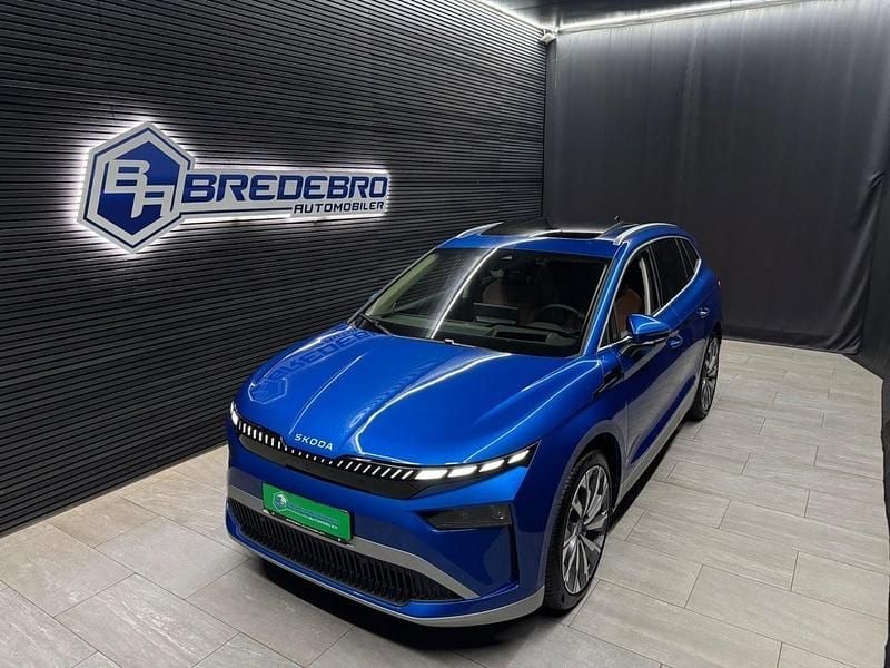 Blåmetal Ny 2025 Skoda Enyaq iV Suite SUV | 454.500 kr. (Dyr) - Billede 1/4