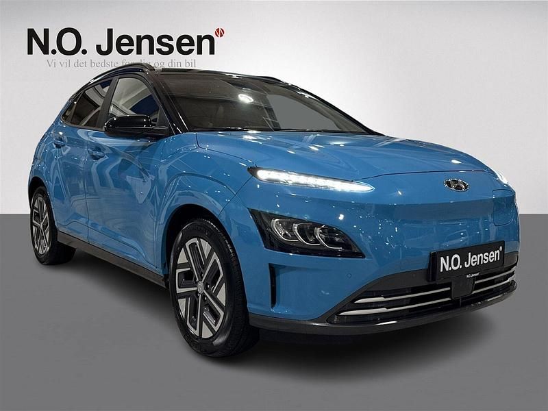 Blå / sort Brugt 2022 Hyundai Kona Advanced SUV | 149.900 kr. (Lidt for dyr) - Billede 1/4