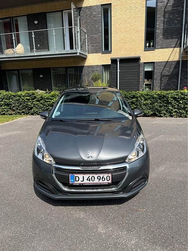 Brugt Peugeot 208 Active 82 HK (60 kW) 2017 Grå Hatchback