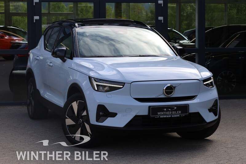 Lysblåmetal Brugt 2024 Volvo XC40 Ultimate SUV | 343.900 kr. (Super pris) - Billede 1/4