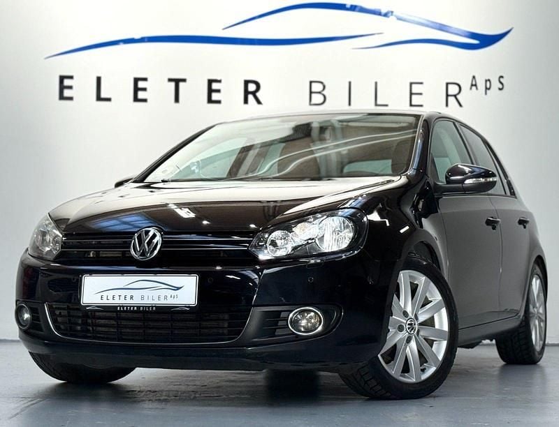 Sort Brugt 2010 VW Golf VI Comfortline Hatchback | 54.900 kr. (God pris) - Billede 1/4