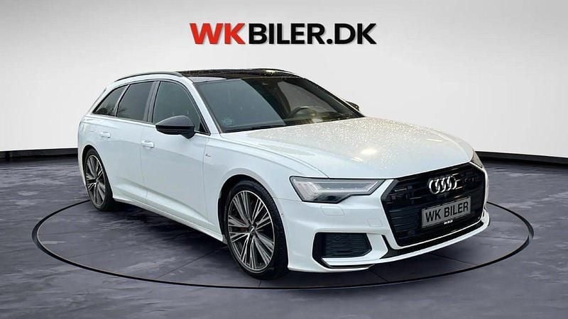 Hvid Brugt 2020 Audi A6 S-Line Stationcar | 2.995 kr. - Billede 1/4