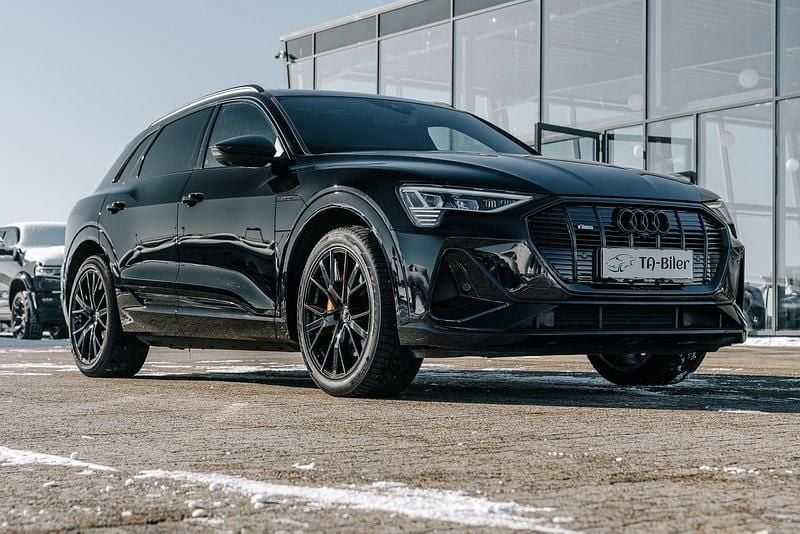Brugt Audi e-tron Black Edition 300 kW (408 HK) 2022 Sortmetal SUV