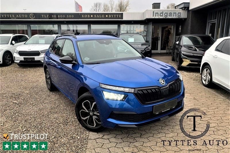 Blåmetal Brugt 2023 Skoda Kamiq SUV | 199.800 kr. (God pris) - Billede 1/3