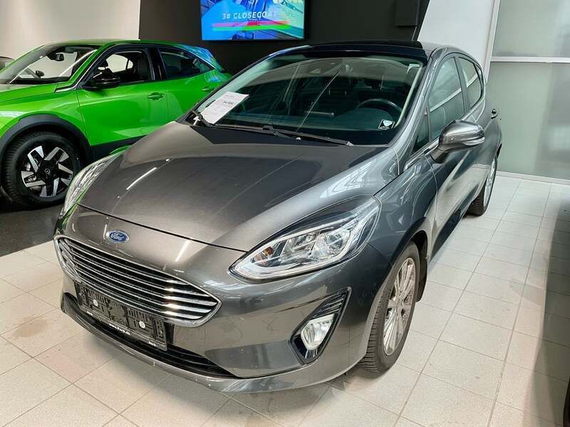 Grå Brugt 2017 Ford Fiesta Titanium Hatchback | 94.980 kr. (Fair pris) - Billede 1/4