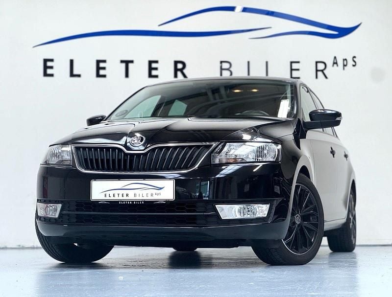 Sortmetal Brugt 2016 Skoda Rapid Ambition Hatchback | 99.900 kr. (Fair pris) - Billede 1/4