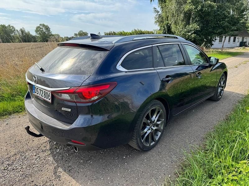 Brugt Mazda 6 Vision 165 HK (121 kW) 2017 Mørkblåmetal Stationcar