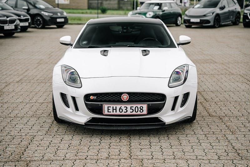 Brugt Jaguar F-Type S 380 HK (279 kW) 2014 Hvid Coupe