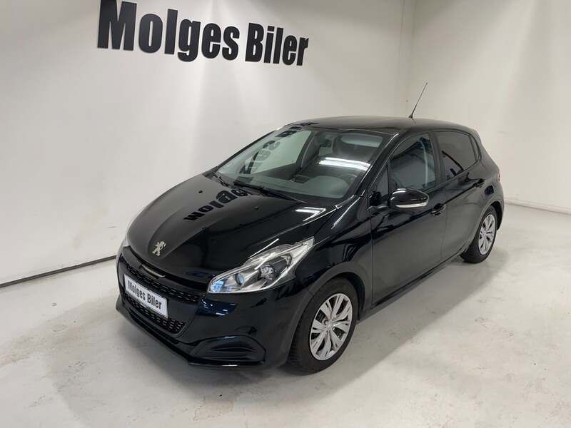 Sortmetal Brugt 2017 Peugeot 208 Allure Hatchback | 69.900 kr. (Fair pris) - Billede 1/4