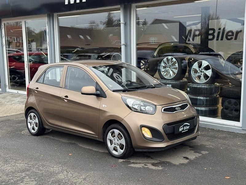 Brugt Kia Picanto Motion 69 HK (50 kW) 2012 Brun Hatchback