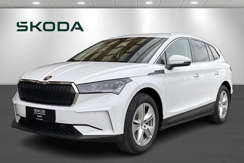 Hvid Brugt 2025 Skoda Enyaq iV SUV | 369.900 kr. - Billede 1/4