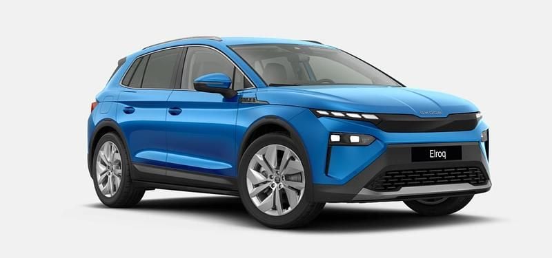 Blåmetal Ny 2025 Skoda Elroq SUV | 343.980 kr. (Fair pris) - Billede 1/4