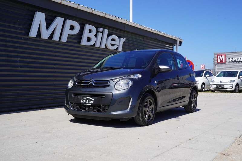 Gråmetal Brugt 2020 Citroën C1 Feel Hatchback | 64.900 kr. (Fair pris) - Billede 1/4