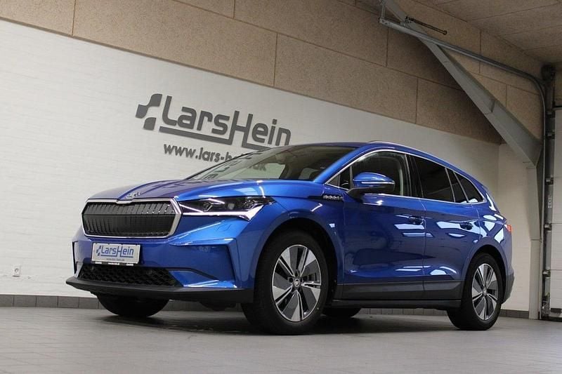 Blåmetal Brugt 2021 Skoda Enyaq iV ecoSuite SUV | 274.800 kr. (Fair pris) - Billede 1/4