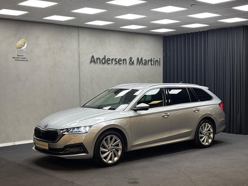 Grå Brugt 2021 Skoda Octavia Stationcar | 188.800 kr. (God pris) - Billede 1/4