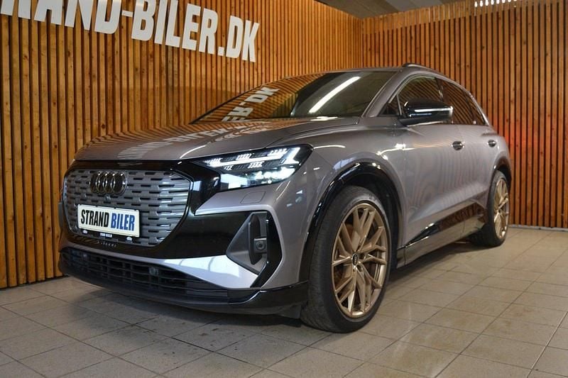 Gråmetal Brugt 2021 Audi Q4 e-tron Edition .1 SUV | 284.800 kr. (Fair pris) - Billede 1/4