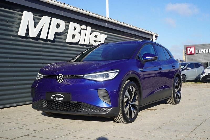 Blåmetal Brugt 2022 VW ID.4 Pro Performance SUV | 234.900 kr. (God pris) - Billede 1/4