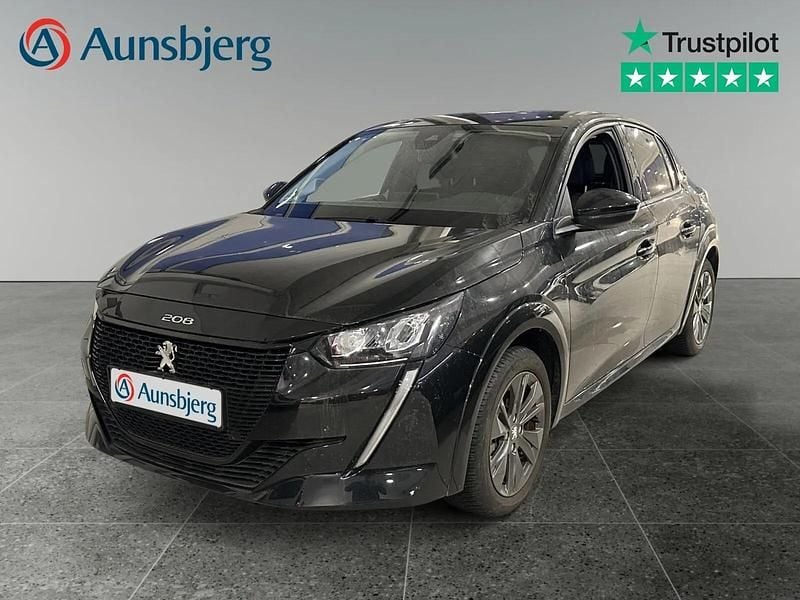 Sort metal Brugt 2022 Peugeot e-208 Allure Hatchback | 139.500 kr. (Fair pris) - Billede 1/4