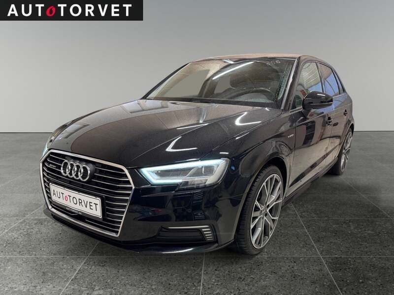 Sort Brugt 2017 Audi A3 Sportback e-tron Sedan | 149.700 kr. (Fair pris) - Billede 1/4