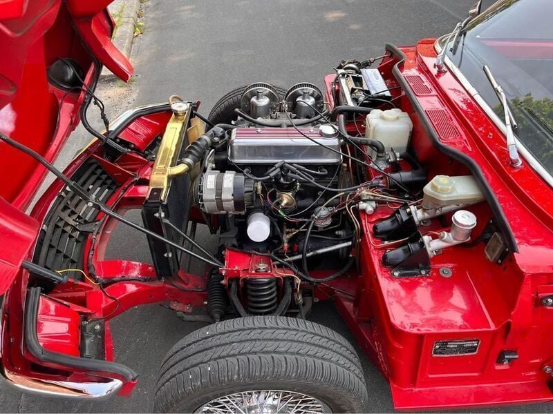 Brugt Triumph Spitfire 71 HK (52 kW) 1977 Rød Cabriolet