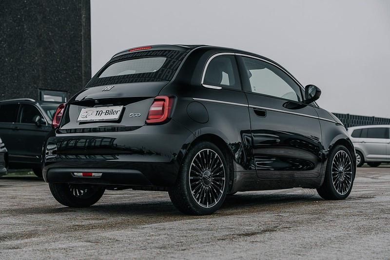 Brugt Fiat 500e La Prima 86 kW (118 HK) 2022 Sortmetal Cabriolet