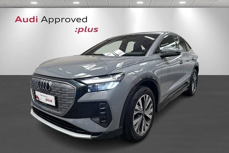 Grå Brugt 2023 Audi Q4 Sportback e-tron SUV | 269.900 kr. (Fair pris) - Billede 1/4