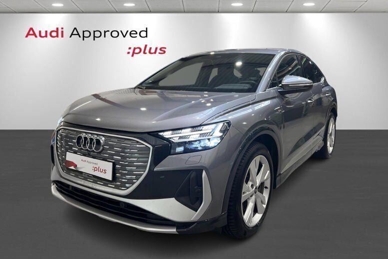 Gråmetal Brugt 2023 Audi Q4 Sportback e-tron Comfort SUV | 344.900 kr. (Fair pris) - Billede 1/4