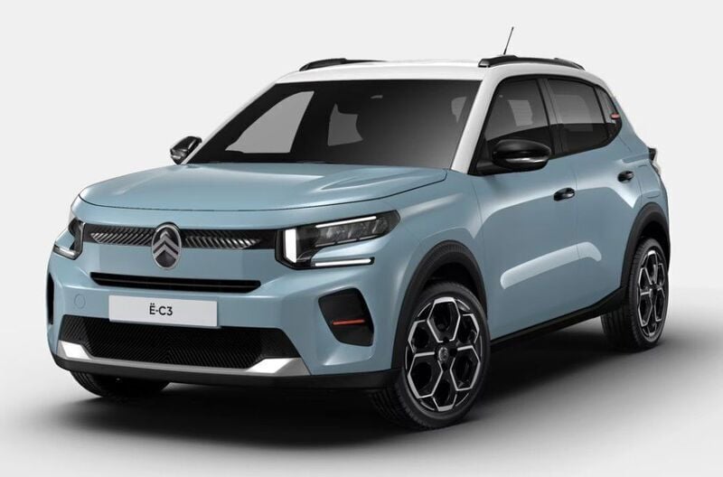Blå Ny 2024 Citroën e-C3 Attraction Hatchback | 189.900 kr. - Billede 1/1