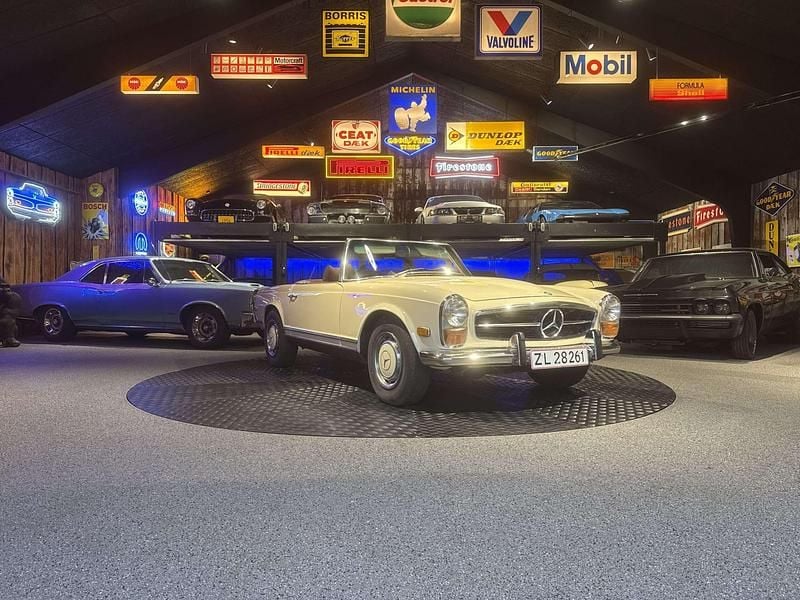 Sort Brugt 1968 Mercedes SL280 Cabriolet | 449.000 kr. - Billede 1/4